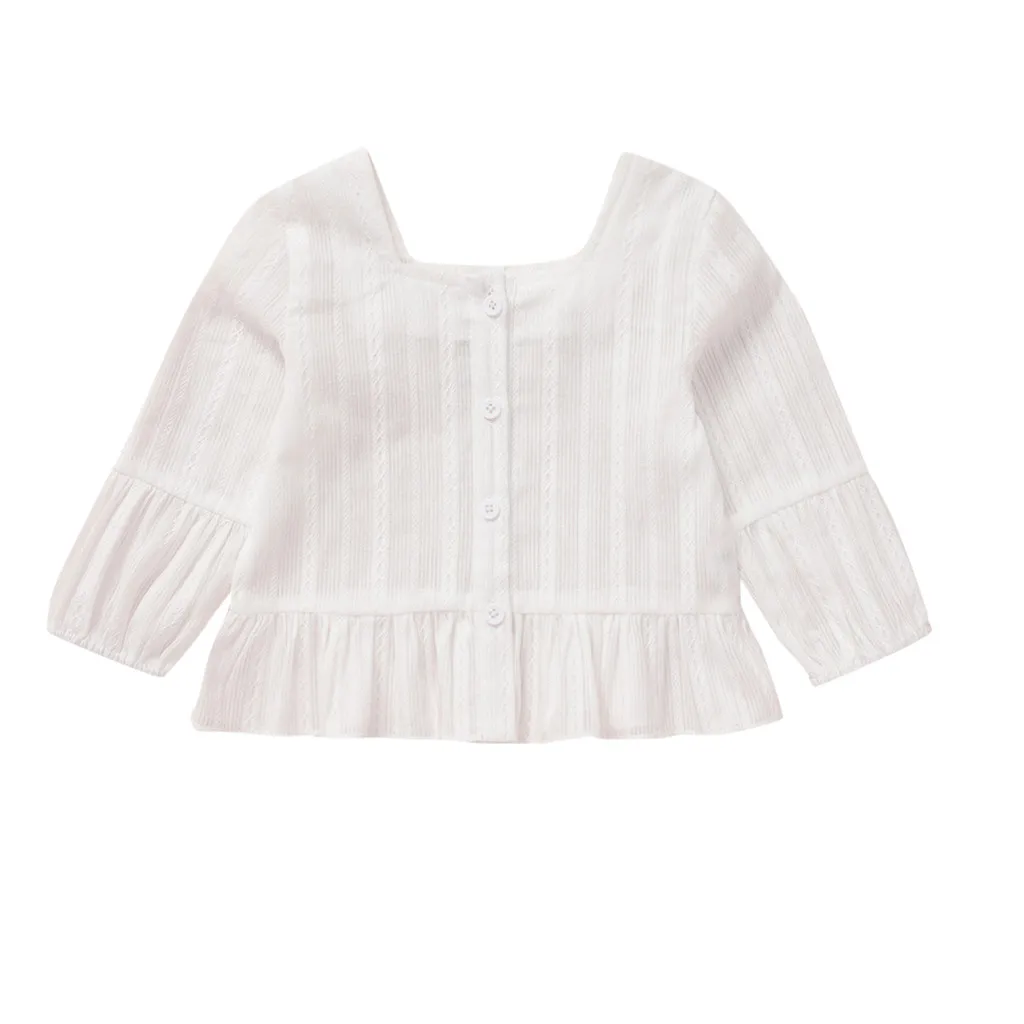 Детская одежда Новинка 2019 года горячая распродажа рубашка для маленьких девочек