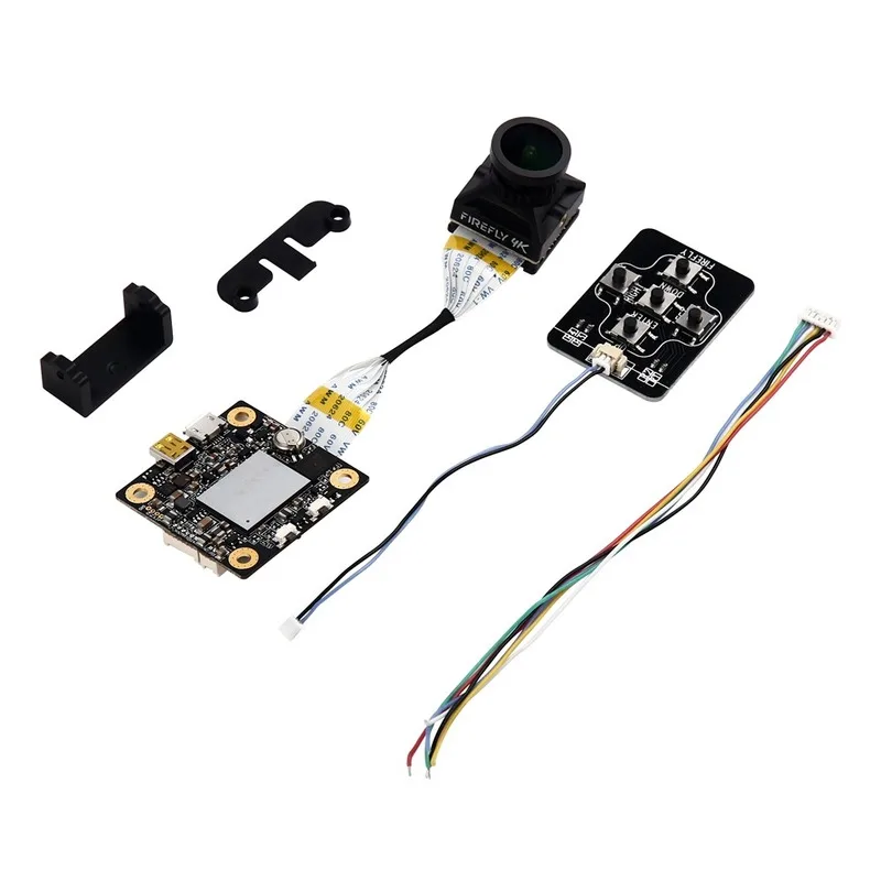 

Hawkeye Firefly Split 4K 160 Degree HD Recording DVR Mini FPV Camera WDR Single Board Built-in Mic Latency Camera for RC Drone