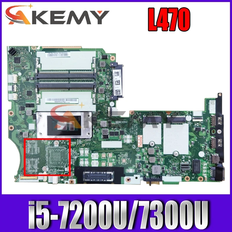 

DL470 NM-B021 материнская плата для ноутбука Lenovo Thinkpad L470 материнская плата портативного компьютера с i5-7200U/7300U DDR4 100% рабочая FRU: 01YR923 01HY118
