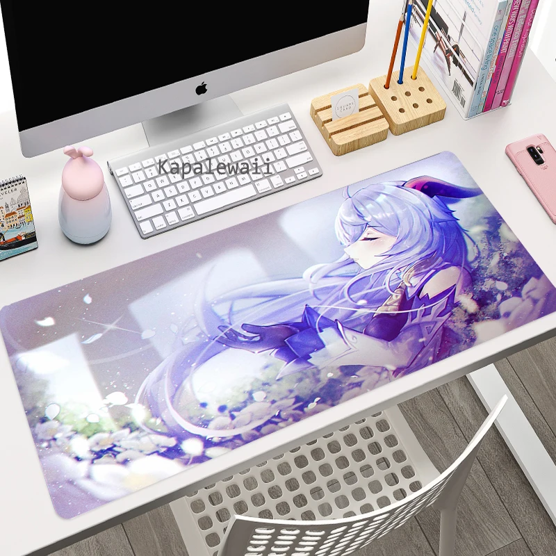 genshin impact mouse pad gaming accessories xxl pc gamer computer keyboard anime desk mat laptop csgo lol mousepad free global shipping