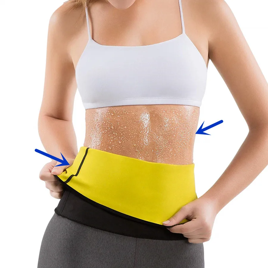 Женский пояс для похудения массажа пота и сауны фитнеса компрессионный корсет