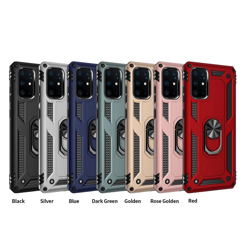 

For Samsung Galaxy S20 Ultra S20 Plus A51 A71 A70 A50 A30 Note 10 Lite Case Armor Shcokproof Car Magnetic Holder Back Cover