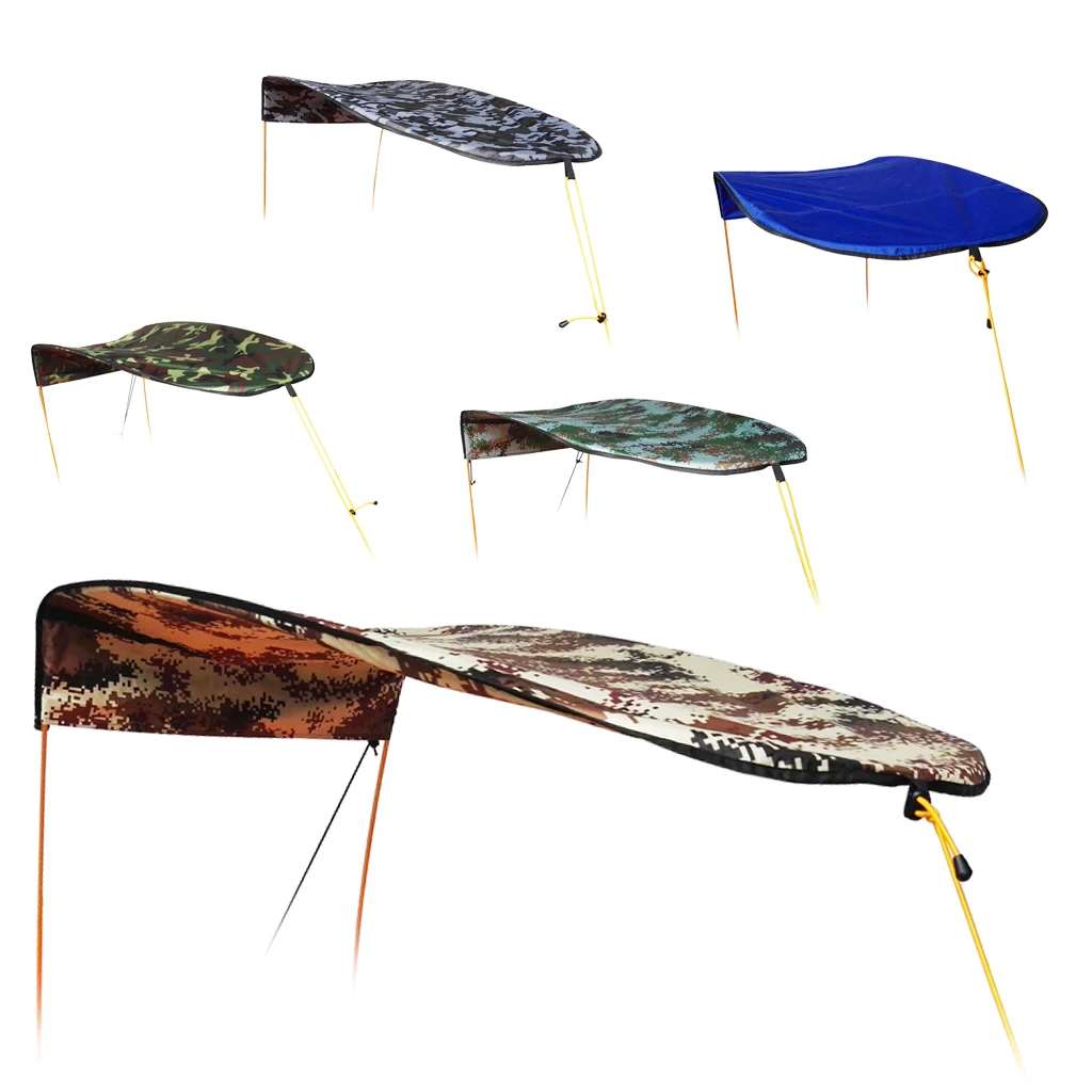 1 человек Надувной Понтон Лодка рафтинг Солнцезащитная крышка УФ защита