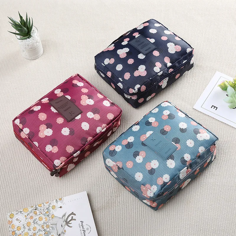 Чехол органайзер для кистей косметичка женщин туалетных принадлежностей