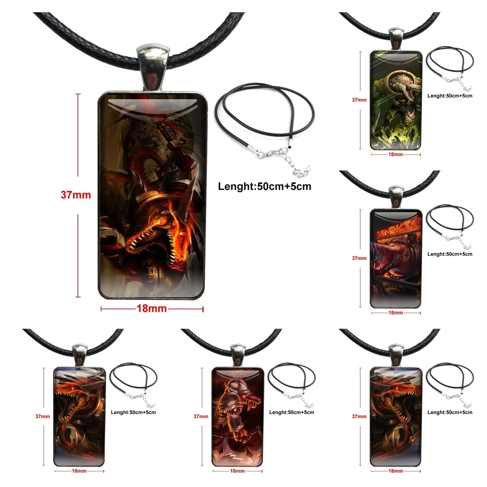 Для женщин детей бренд Renekton стальные цветные ювелирные изделия модное массивное ожерелье стеклянные ожерелья подвески