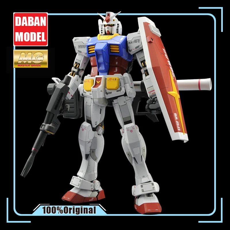 Модель DABAN MG 1/100 Ready Player One RX 78 2 GUNDAM 3 0 экшн фигурка с эффектом модификация