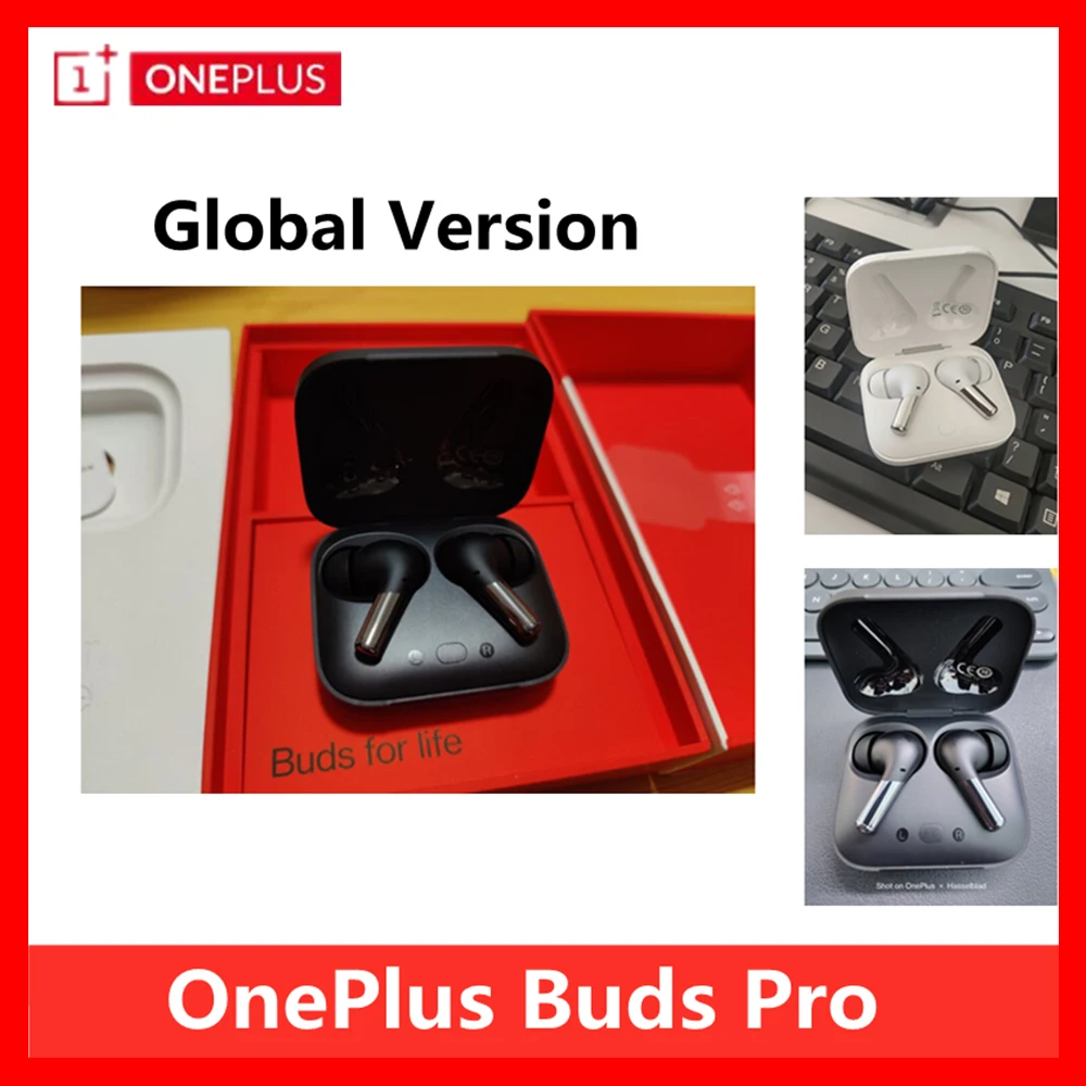 Наушники OnePlus Buds Pro TWS с шумоподавлением Bluetooth наушники-вкладыши беспроводные
