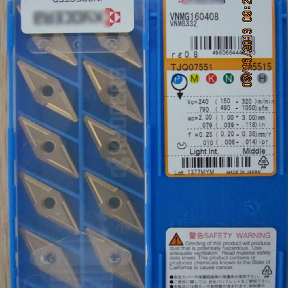 New Original Carbide Inserts VNMG160408 CA5515 CNC Tool Non-groove Type R0.8 Machine Tools For Metal Steel Lathe Cutter TNMG | Инструменты