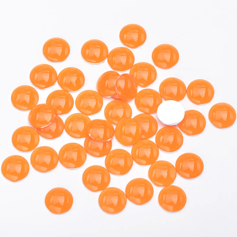 Неоново-желтый круглый кристалл