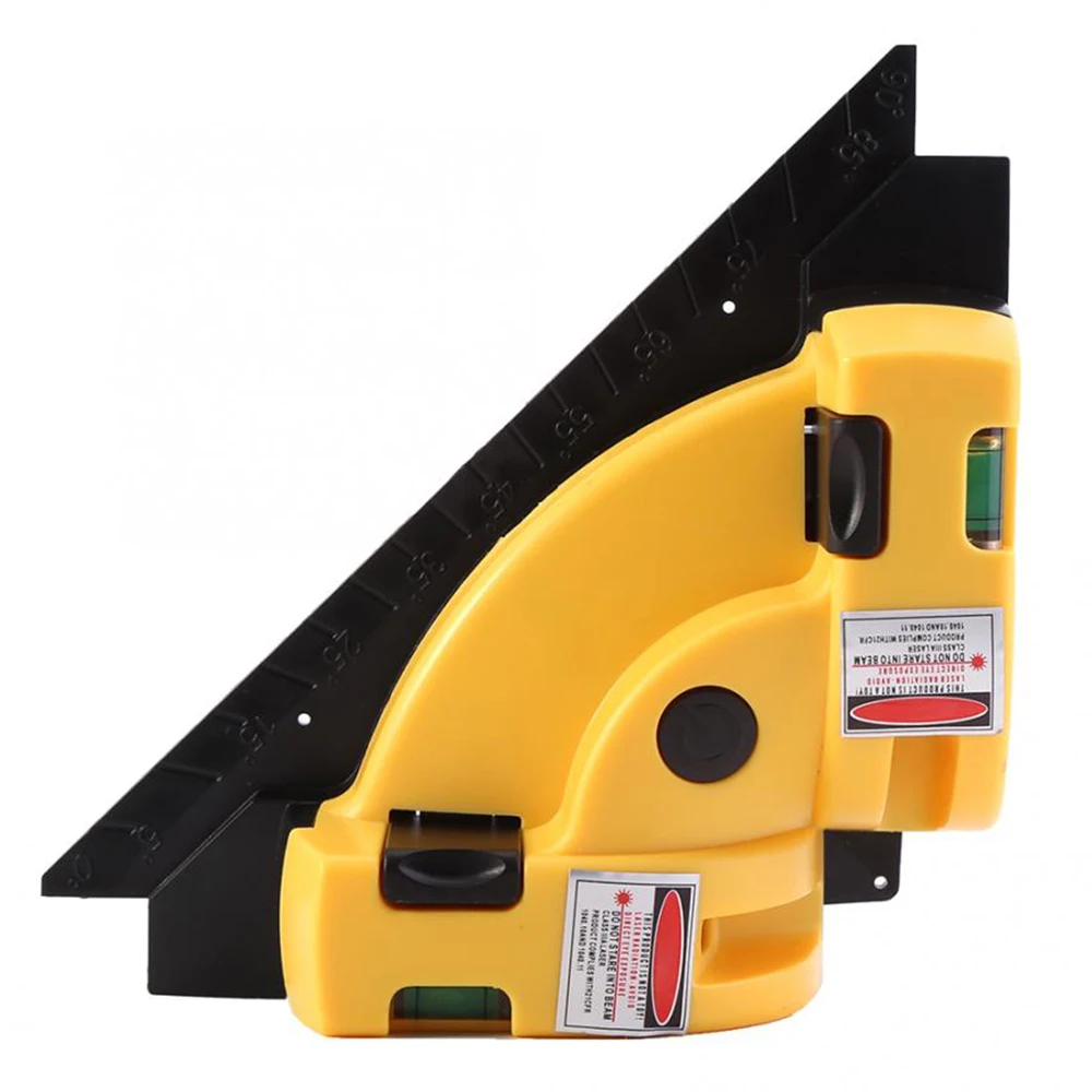 Square Laser Level Home 2 Lines Cross 90 Degree Leveling Can Be Used with Outdoor Receiver Vertical & Horizontal | Инструменты