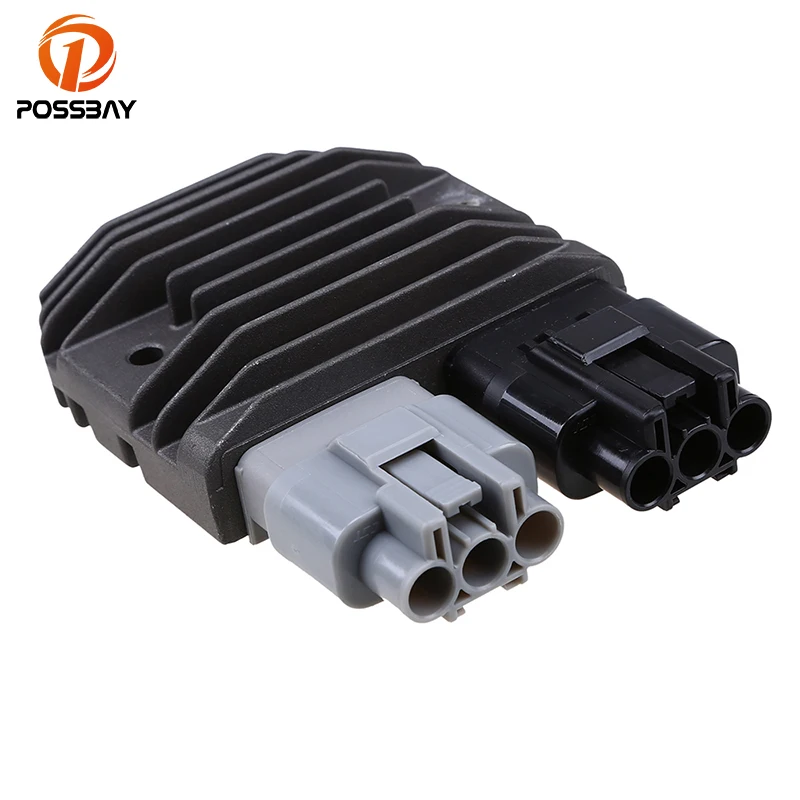 

POSSBAY Motorcycle Aluminum Voltage Regulator Rectifier for Polaris 2011-2014 RZR 800 & RZR S 800 UTV ATV Motorbike Rectifier