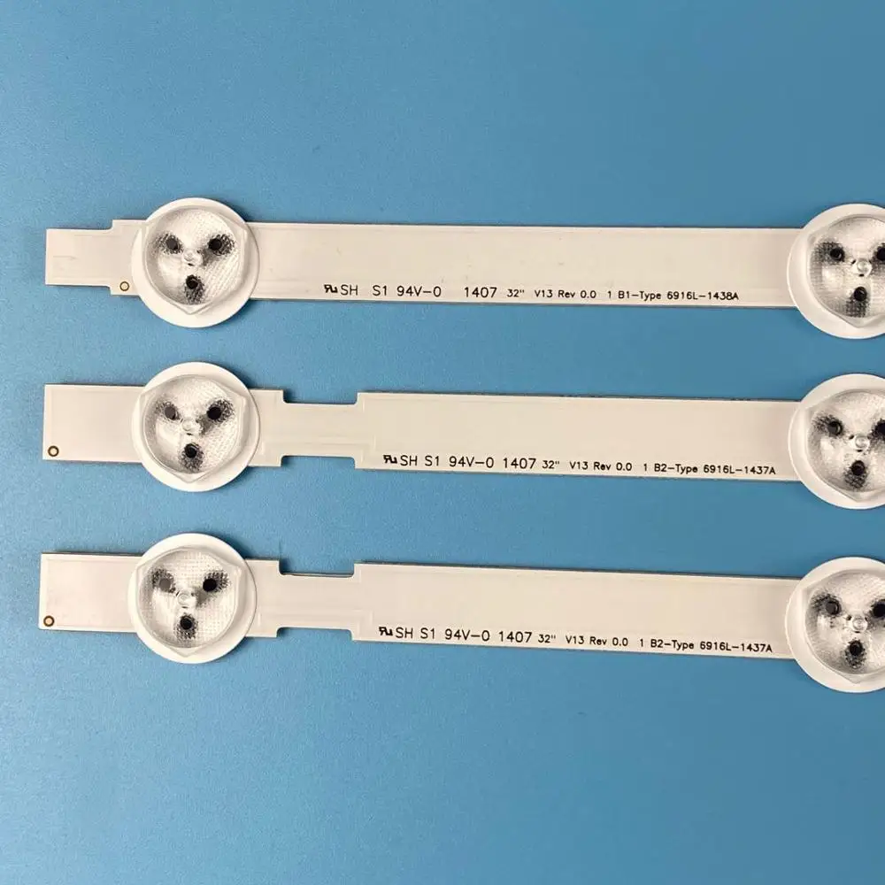 Оригинальная Светодиодная лента для подсветки LG 32 дюйма комплект из 20/60 шт. 32ln541v