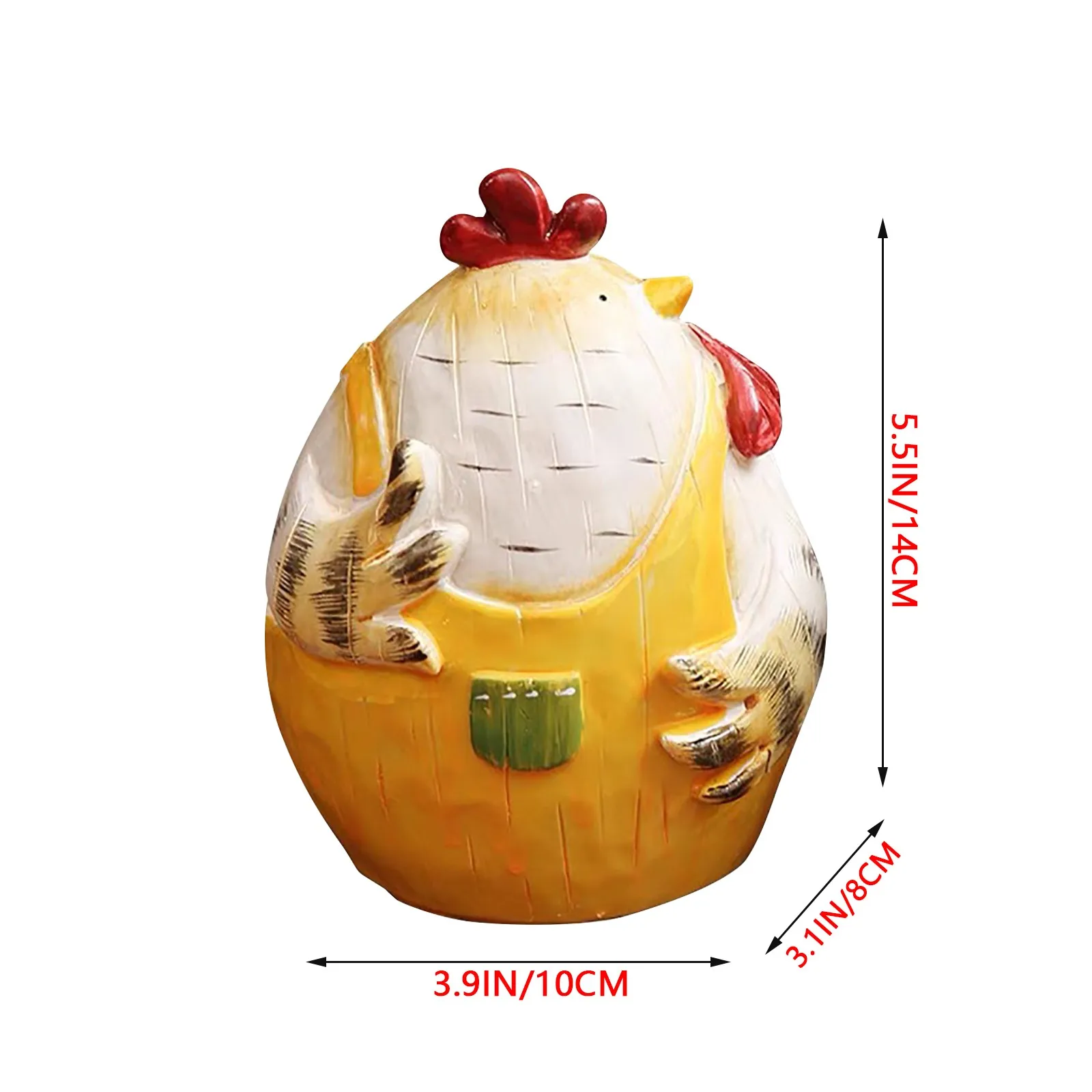 

Couple Chicken Resin Decoration Couple Rooster Home Creative Decoration Living Room Bedroom Tv Cabinet Resin Decor 2021#11