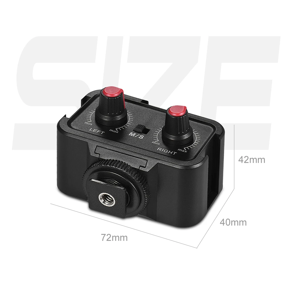 XTUGA двухканальный микрофон аудио миксер адаптер с 3 5 мм стерео и двумя моно