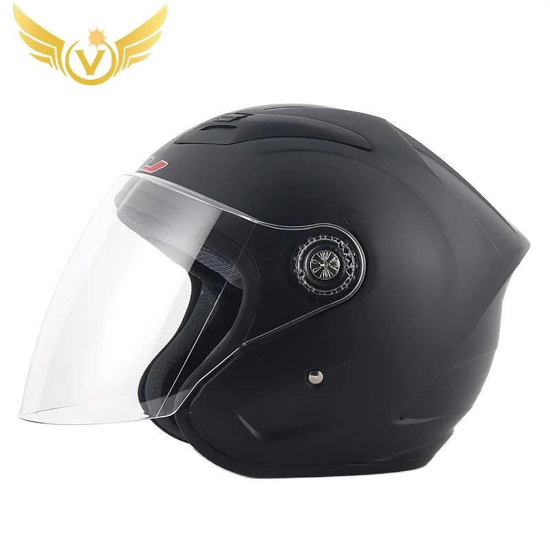 Enlarge HNJ Motorcycle Helmet Open Face Electrombile Motorbike Bike Crash Helmet Unisex Topi Keledar Motosikal Motorcycle accessrioes