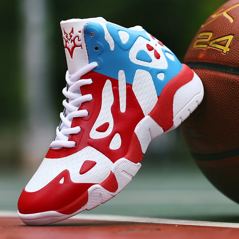 2020 высокие баскетбольные кроссовки Jordan амортизирующая Обувь детские для