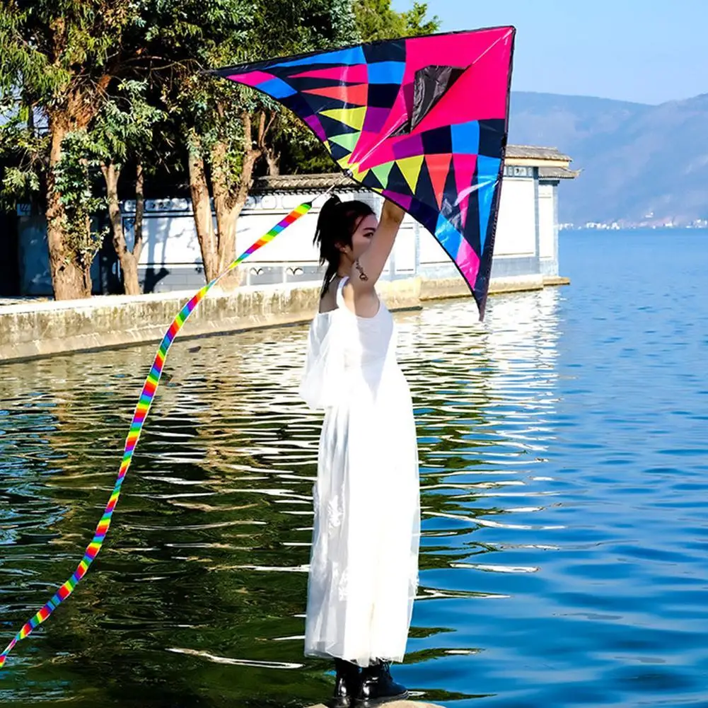 

1.6m Enchantress 160*80 Rainbow Enchantress Kite Children's Breeze Easy To Fly Weifang Kite Kites For Adults Large And High-end