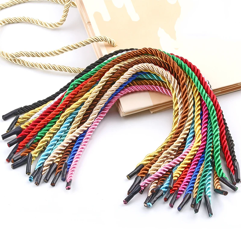 Витой хлопкополиэфирная ткань мешок для шнуров подарок 25 шт. 35 см Длина 3 акции