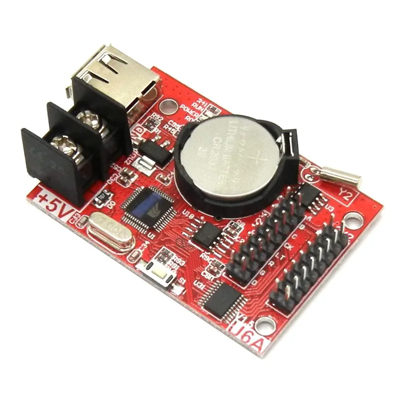 HD U6A USB Порты и разъёмы 32*320 Пиксели одиночный/двойной Цвет светодиодный