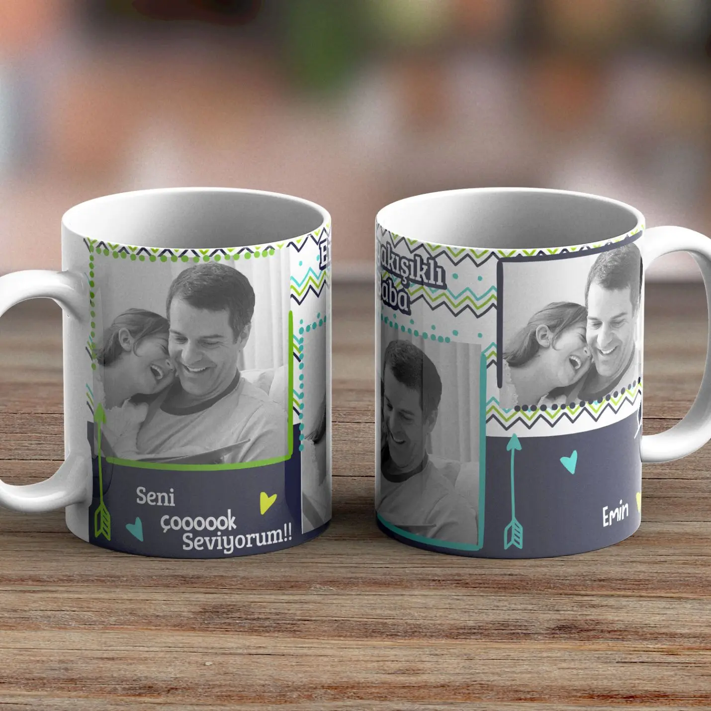 

Personalized Top Handsome Dad Mug Cup-015