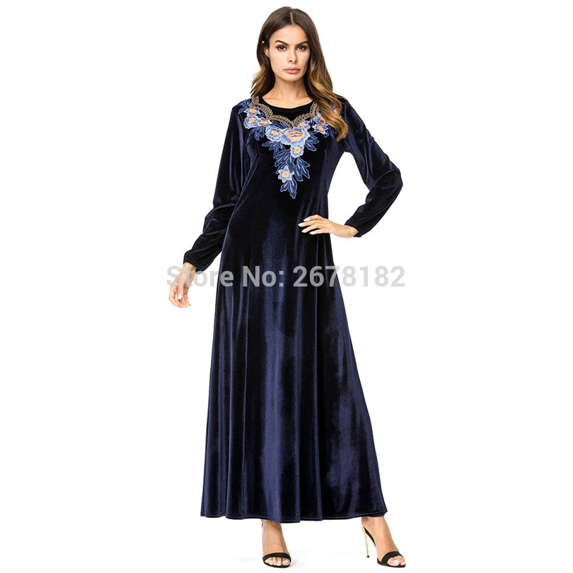 Дубай Абая бархат кисточкой жемчуг бисер драпированные тонкие мусульманские