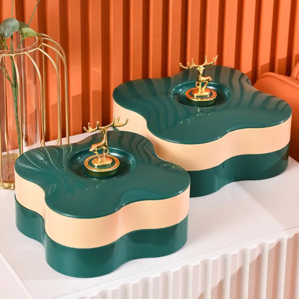 

Snack Tray Moisture Proof Candy Storage Tray PP Compartment Novelty Multi-purpose Nut Storage Box