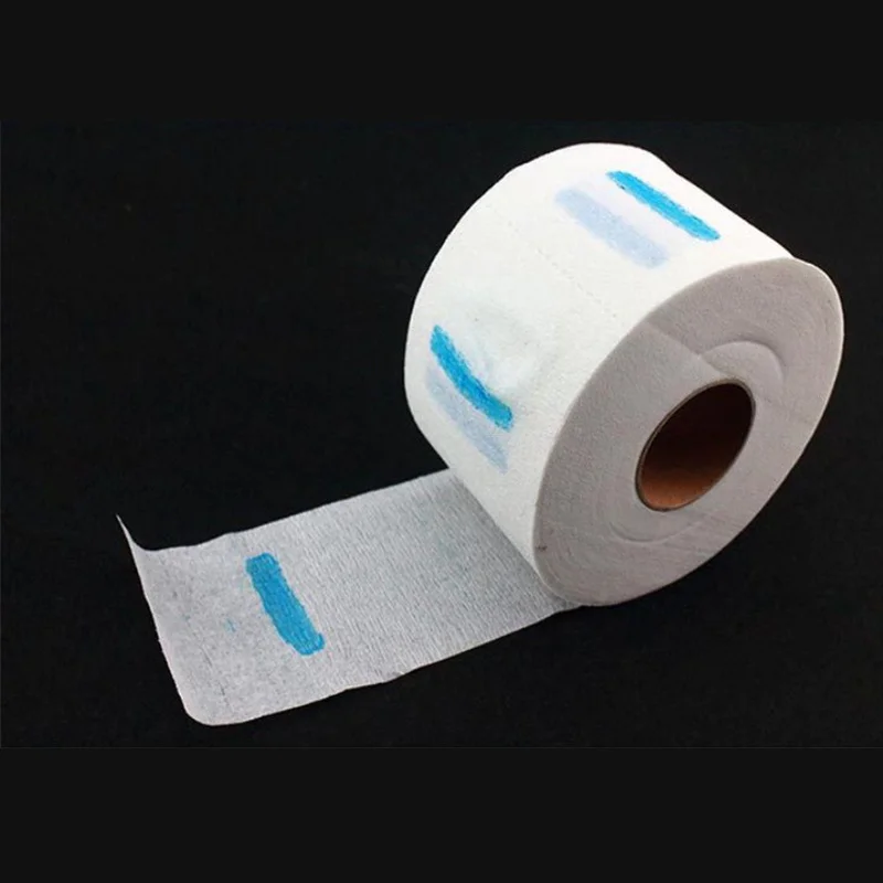 1 небольшой туалетной бумаги/100 шт Устранимый бумажный воротник полосы