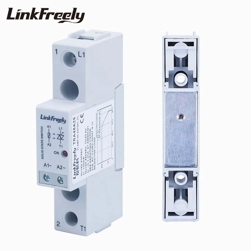 TRA48A25 25A мини SSR твердотельные релейные платы модуль AC 90-250VAC вход выход 90-480VAC