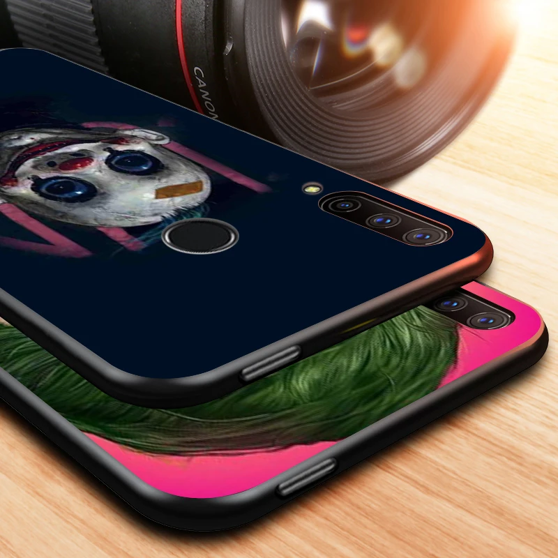 

Black Soft TPU Cover Cllown the terro for Honor 9X 9 Lite 8S 8C 8X 8A 8 2019 2020 7A 7S 7C Pro Phone Case