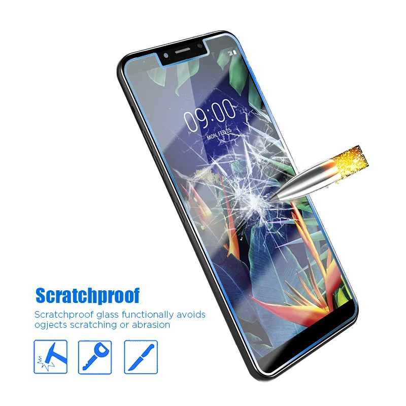 

3PCS Screen Protector Glass for LG K61 K51S K50S K50 HD Hardness Protective Glass for LG K41S K40S K40 K20 Plus Front Film