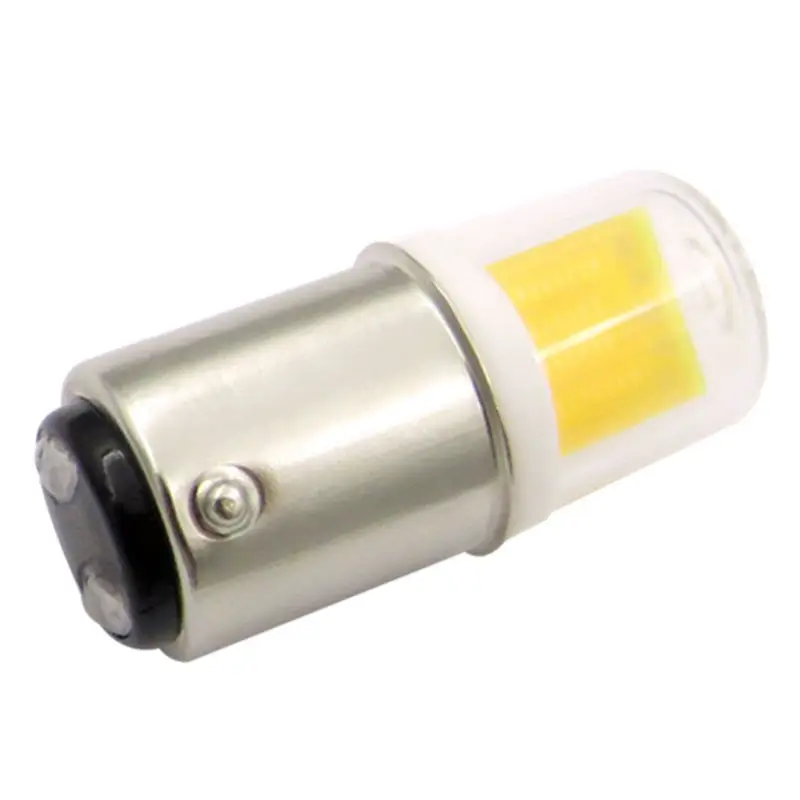 

Новый Ba15D светодиодный светильник лампы 3W 220V переменного тока без затемнения 300 люмен Cob 1511 Светодиодная лампа белый/теплый белый для люстры ...