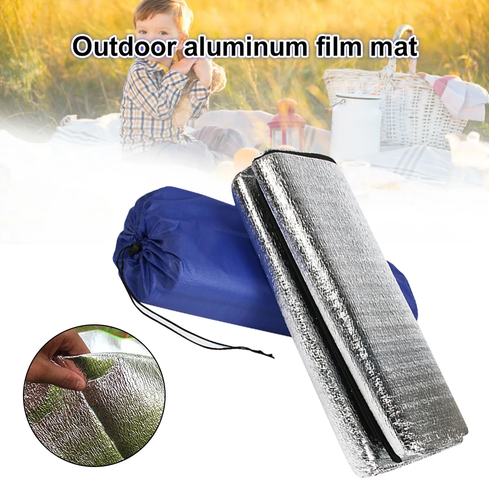 

2021 New Camping Mat Tent Mattress Waterproof Aluminum Foil EVA Collapsible Sleeping Picnic Beach Pad Outdoor Mat Multi-Size