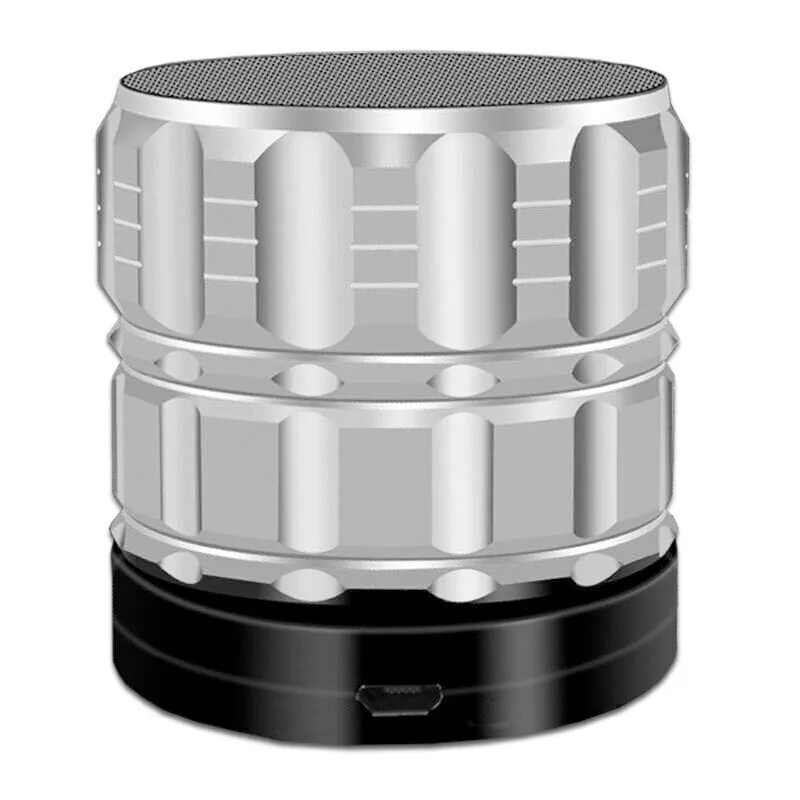 Wireless Bluetooth speaker portable small sound wireless mini dazzle color light subwoofer outdoor home CC126 | Электроника