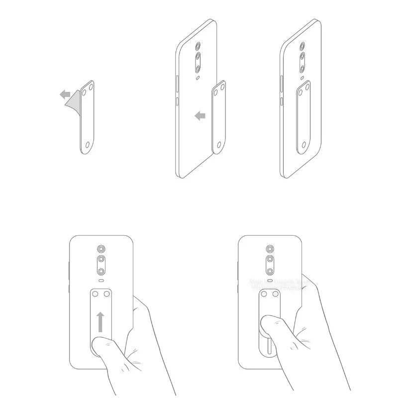 Xiaomi Mijia Freefinger палец кольцо держатель Многофункциональный модный мобильный телефон кольцо кронштейн кожаная поверхность портативный хранения