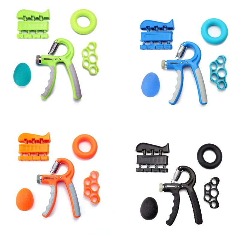 

5 Pcs Counting Gripper Set Grip Pointer Finger Hand Strength Meter Training Dynamometer Capturing Hand Grip Power Device