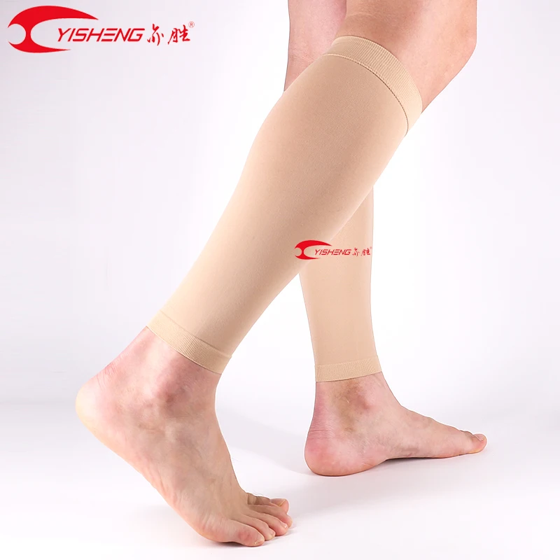 

YISHENG Medical Compression Socks Fatigue Relief Pain Sleep Compression Sock Relax Calf Leg Varicose Veins Socks Calf Leg Brace