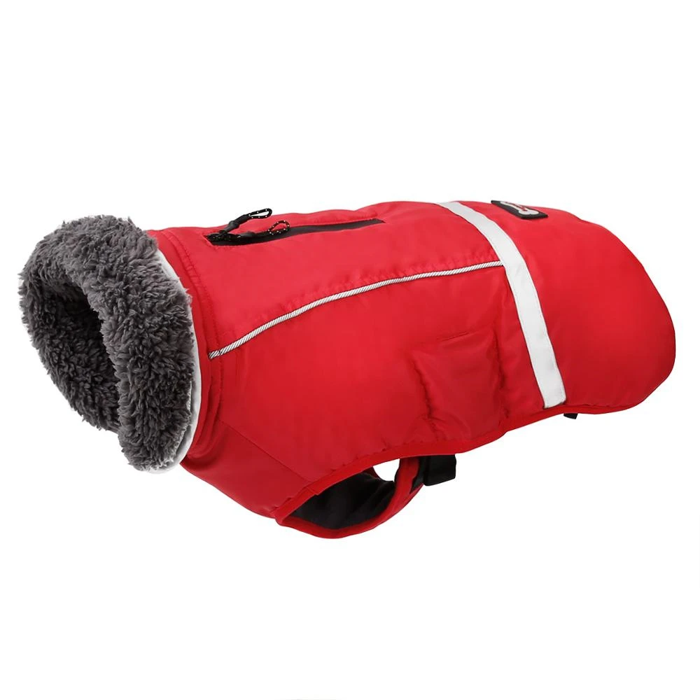 Dogs Pets Clothing Jacket Winter Waterproof Raincoat Soft Cotton Blanket Coat for Large and Small Dog Clothes Glowing Light |