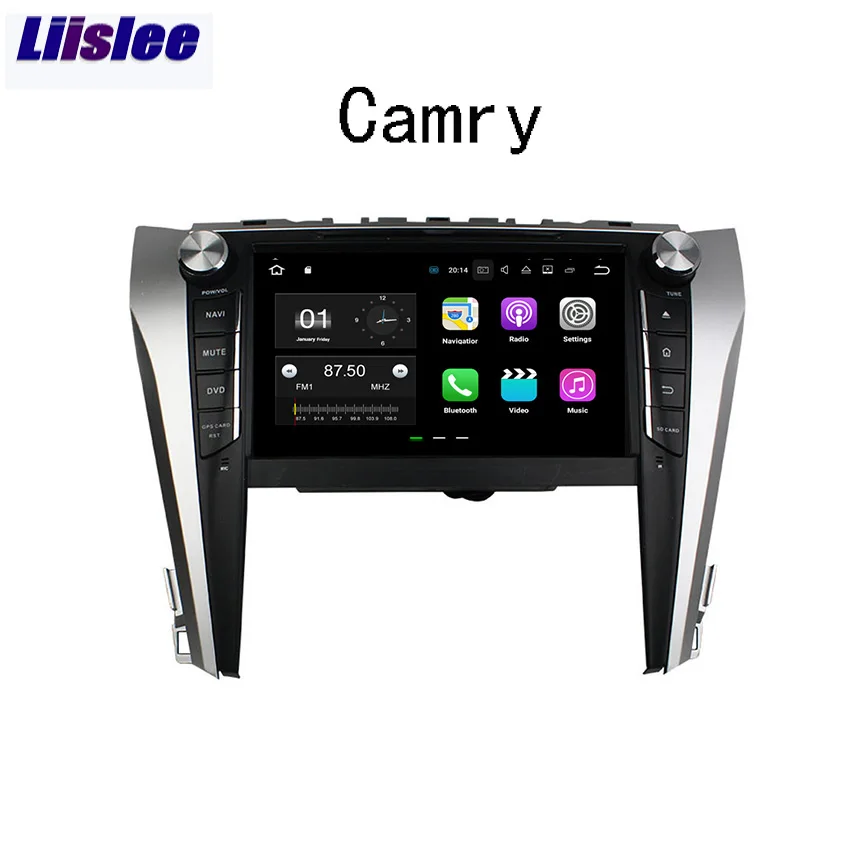 Liislee для Toyota Camry 2012 ~ 2014 Android автомобильный навигатор GPS HD экран Аудио Видео Радио