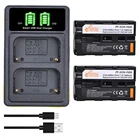 Аккумулятор NP F550 NP-F570 NP-F550 для Sony NP-F330, NP-F530, NP-F730, NP-F750, CCD-RV100, CCD-SC55, Blackmagic 6K светодиодный ное зарядное устройство USB