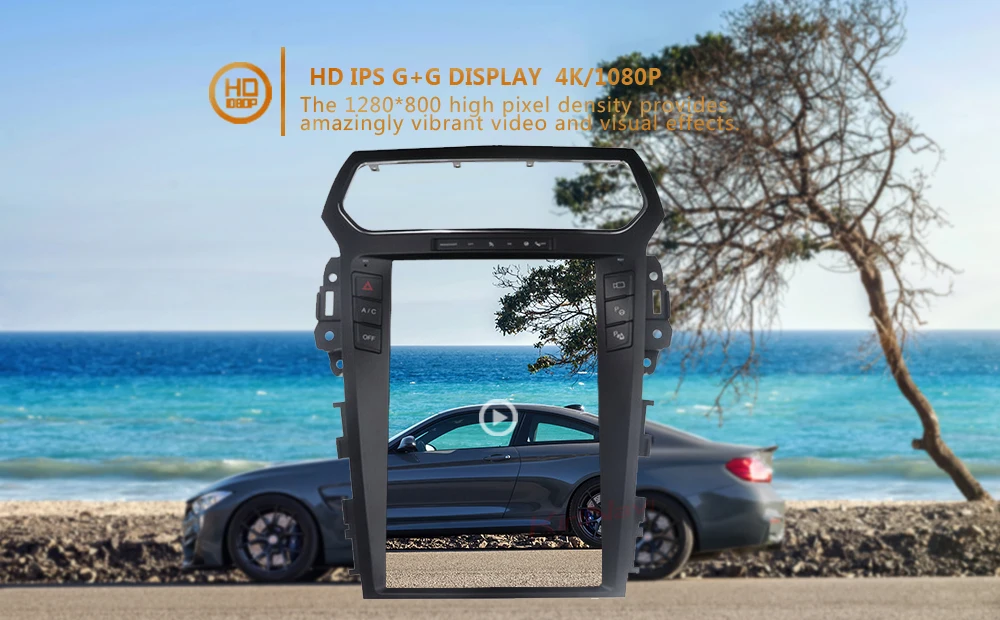 KiriNavi Android 8,1 вертикальный экран Tesla стиль 12," сенсорный экран автомобиля Радио DVD для Ford Explorer Gps навигация авто радио 4G