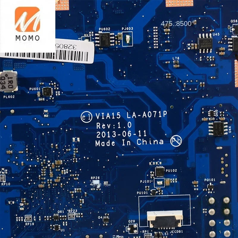 

B550 B520 B550 B320 B350 C560 C540 All-in-One Machine Mainboard LA-A071P