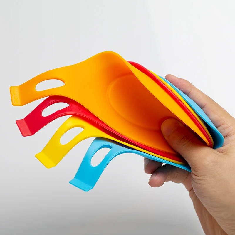 1 шт. Многофункциональный силиконовый Подставка для ложки пищевой силикагель