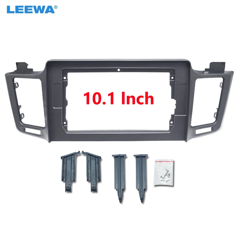 Автомагнитола LEEWA 2Din с рамкой адаптер для Toyota RAV4 2013 большим экраном 10 1 дюйма