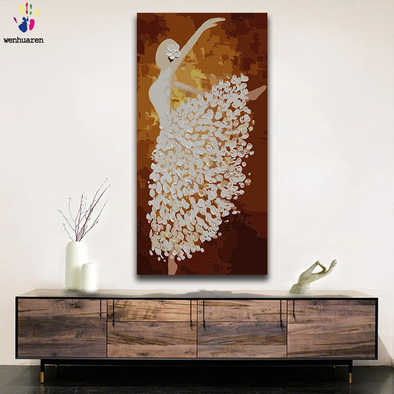 Сделай Сам картинки для раскраски по номерам с цветами толстый нож картина