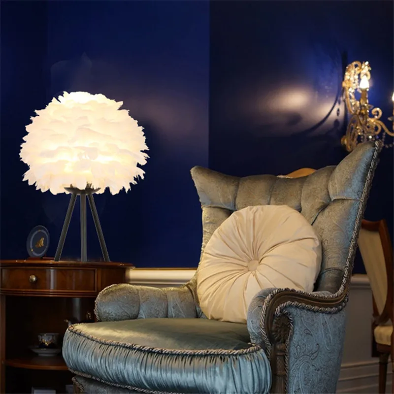 Декоративная настольная лампа для столовой спальни детской настольной лампы