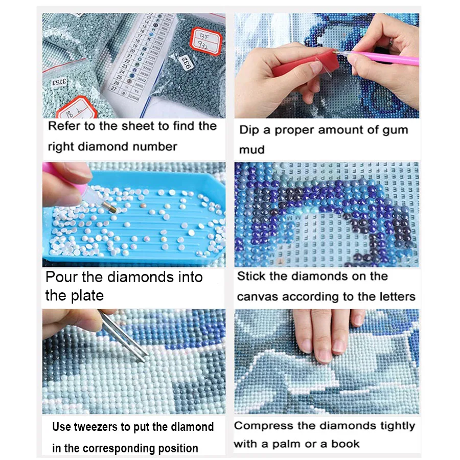 5D DIY Diamond Painting Efteling Park Full Square Round Embroidery Cross Stitch Kits Mosaic Rhinestones Home Decor Gift |