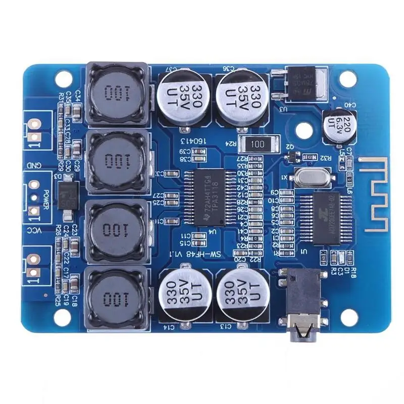 TPA3118 2x30 Вт Bluetooth 4,2 цифровая стерео аудио Плата усилителя 8-26 В постоянного тока для DIY игрушки модель усилителей