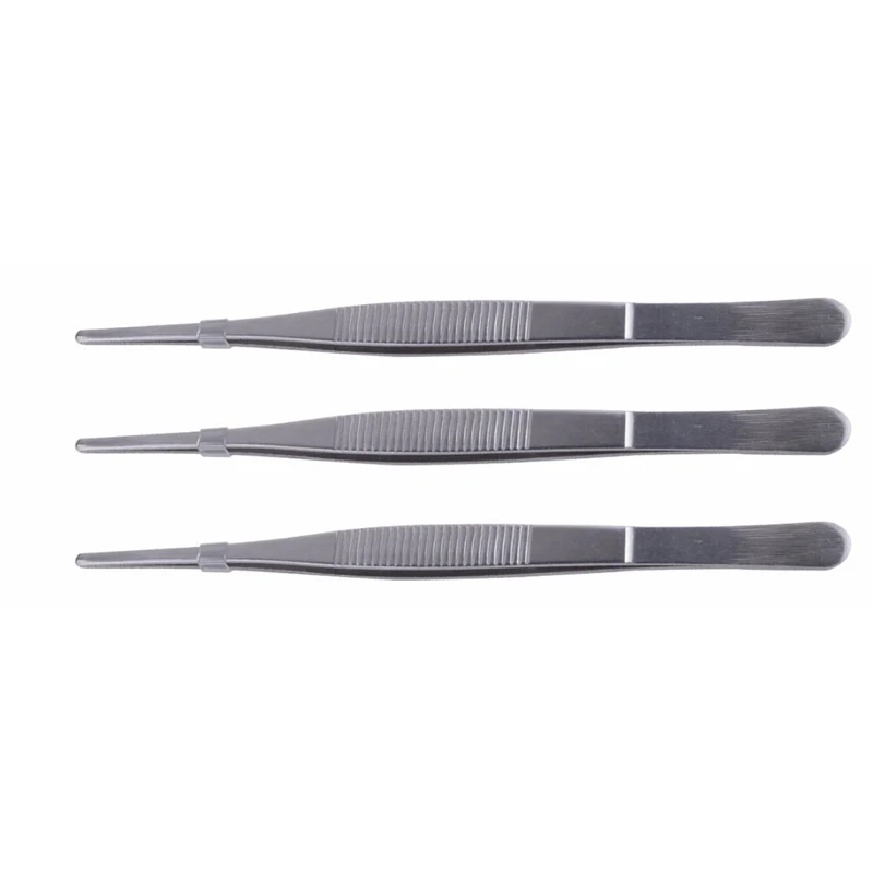 Горячие продажи зубчатые пинцеты для барбекю технические прямые домашние