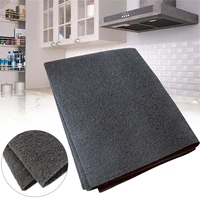 57x47cm black cooker hood extractor activated carbon filter cotton for smoke exhaust ventilator home kitchen range hood parts