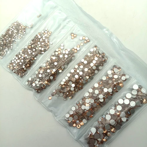 3-20 golden shadow 1600 шт стеклянные стразы для нейл-арта, многоразмерные Хрустальные Стразы для ногтей, 3D украшения для нейл-арта, дизайнерские стразы, амулеты - Цвет: 3-20 golden shadow